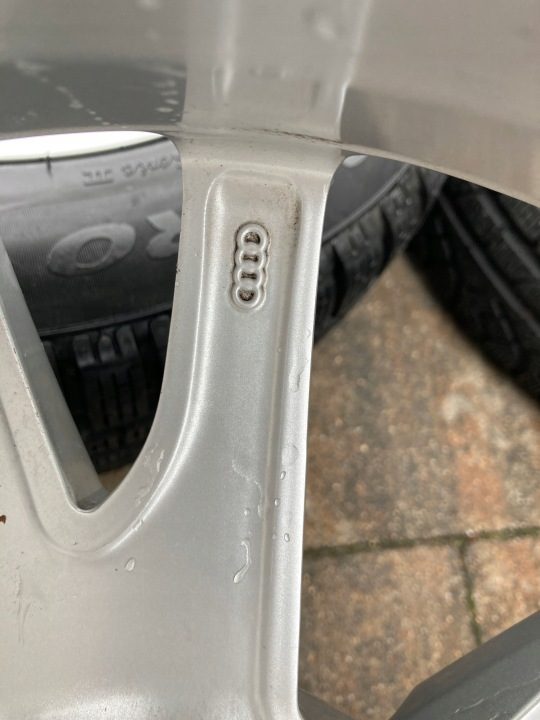 AUDI Q3 8U ДИСКИ С ШИНАМИ ZIMOWYMI ОРИГИНАЛ., фото 11