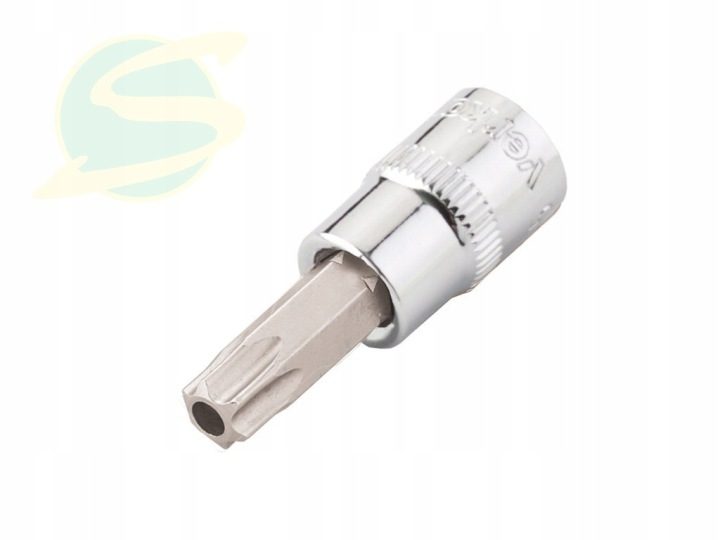 Торцевой ключ 1/4" с bitem Torx T30 Verkatto, фото 3