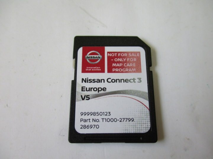 Карта навигации Nissan T1000-27799 9999850123, фото 1