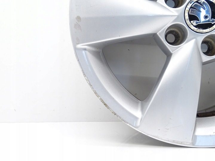 ДИСК КОЛЕСО ЛИТОЙ ДИСК R15 SKODA RAPID I 5J FABIA III 5X100 6J ET38 5JA601025, фото 6