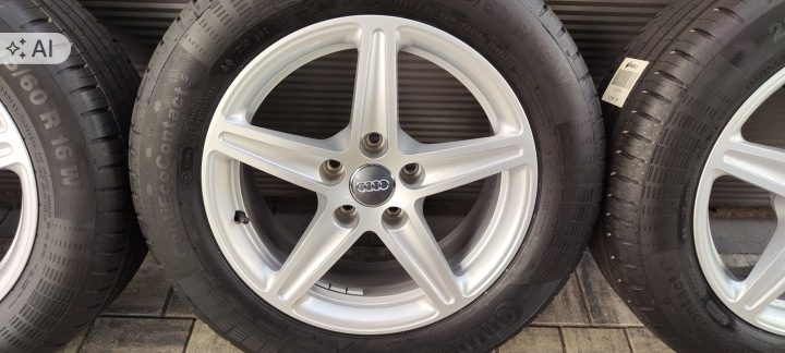 Диски Колеса Летние Audi A4 B8 B9 A6 C6 205/60 R16 92W Continental КАК НОВЫЕ, фото 5