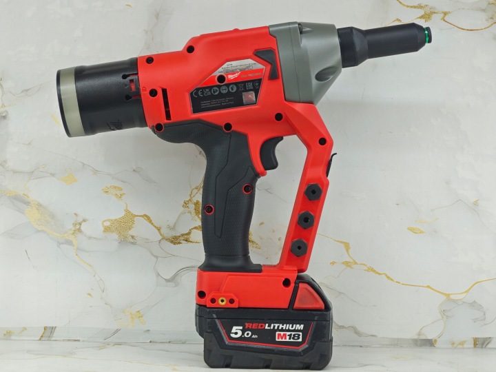 Заклепочник аккумуляторный 4.8 - 7.0 мм M18 ONEFPRT-202X Milwaukee 4933478602, фото 4