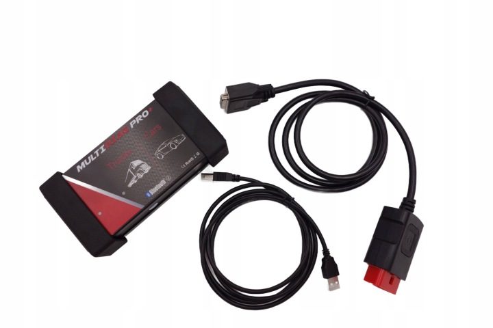 ЭБУ диагностический Panasonic Multidiag Pro+ OBD2 8 проводов для ciężarówek, фото 12