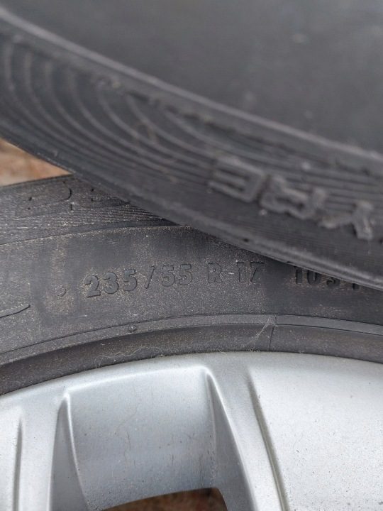 A8 D3 АЛЮМИНИЕВЫЕ ДИСКИ ШИНЫ 235/55/17 КОЛЕСА 17'' ЛИТЫЕ ДИСКИ, фото 11