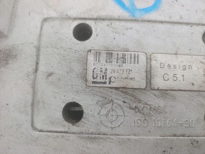 Коллектор впускной воздуха Opel Vectra C 3.2 V6 24433121, фото 8