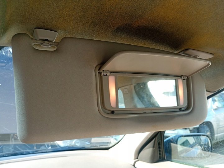 VOLVO S40 2 II 04-10 СОЛНЦЕЗАЩИТНЫЙ КОЗЫРЕК ПРАВЫЙ ПАССАЖИРА, фото 2