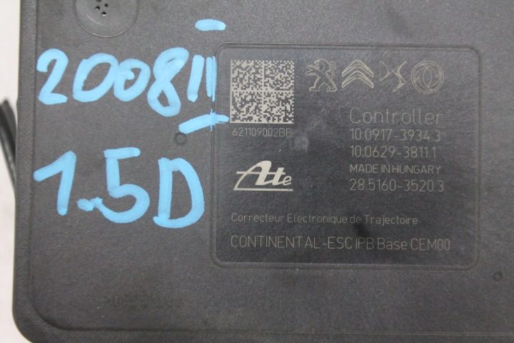 ГЛАВНЫЙ ТОРМОЗНОЙ ЦИЛИНДР ABS 9839933880 PEUGEOT 2008 II 19-, фото 2