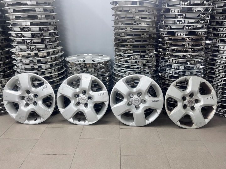 4× Колпак Opel OE Оригинальный 16", фото 1