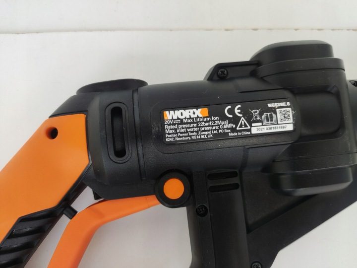 Мойка высокого давления аккумуляторная Worx WG629E.8 20V, фото 4