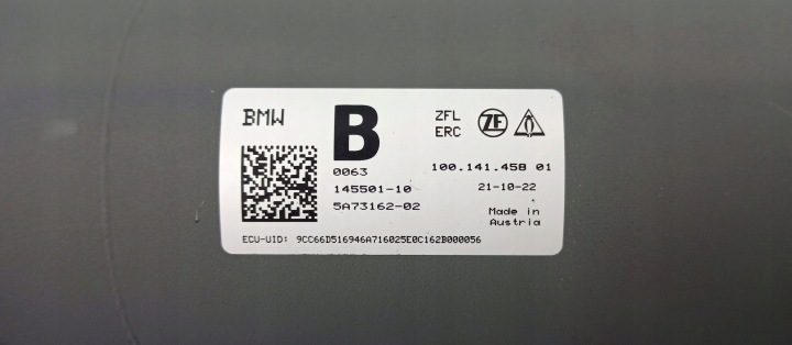 Блок управления активного стабилизатора BMW 7 G70 5487216, фото 4