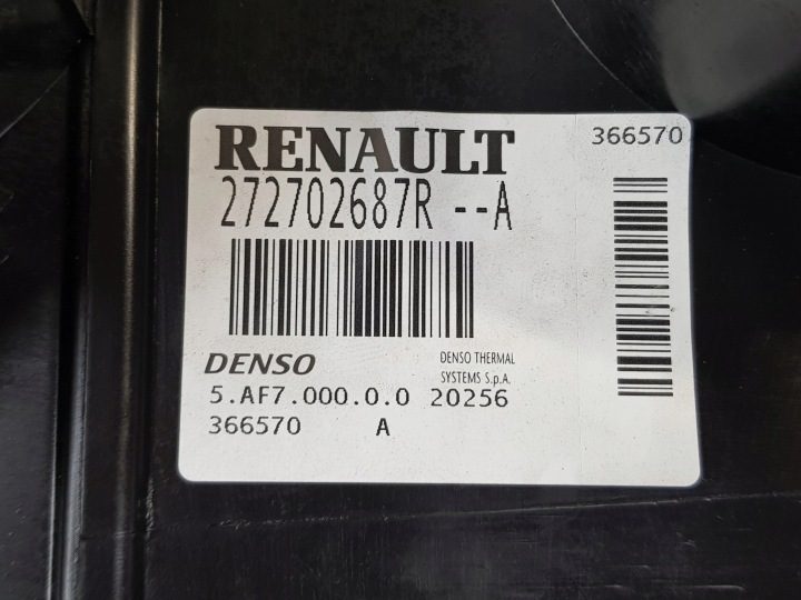 Отопитель Вентилятор Корпус печки Renault Master III Рестайлинг 272702687R, фото 5
