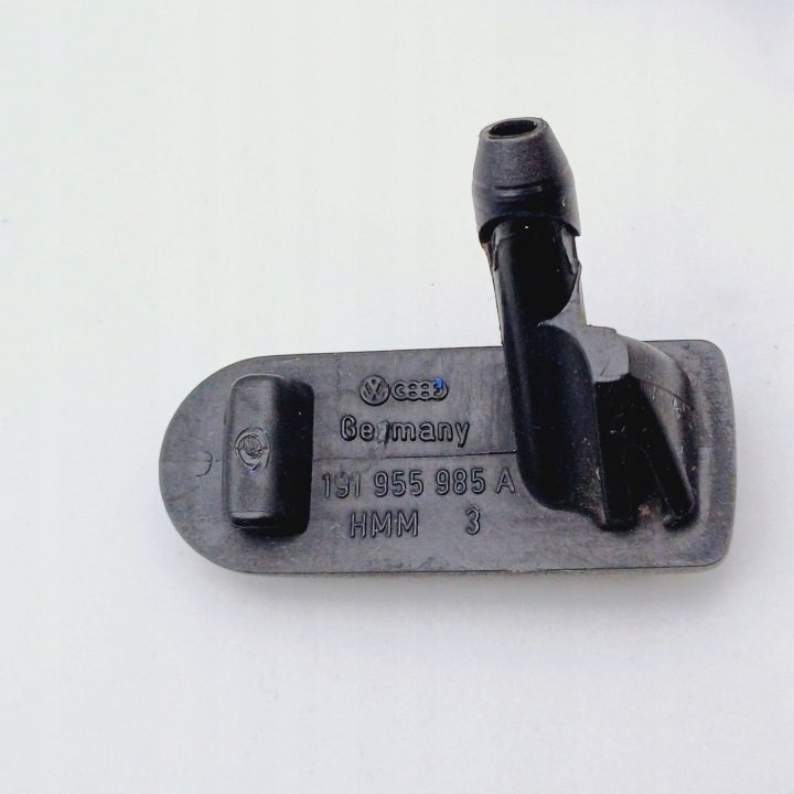ФОРСУНКА ОМЫВАТЕЛЯ ЛОБОВОГО СТЕКЛА VW POLO III 6N 191955985A NR31 КОМПЛ., фото 6