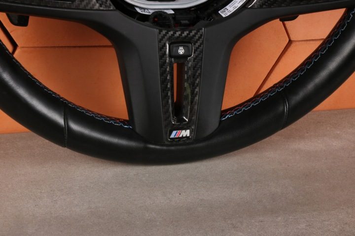 BMW M2 G87 M3 G80 G81 M4 G82 G83 РУЛЬ M-POWER С ПОДОГРЕВОМ ЛЕПЕСТКА АССИСТЕНТ, фото 7