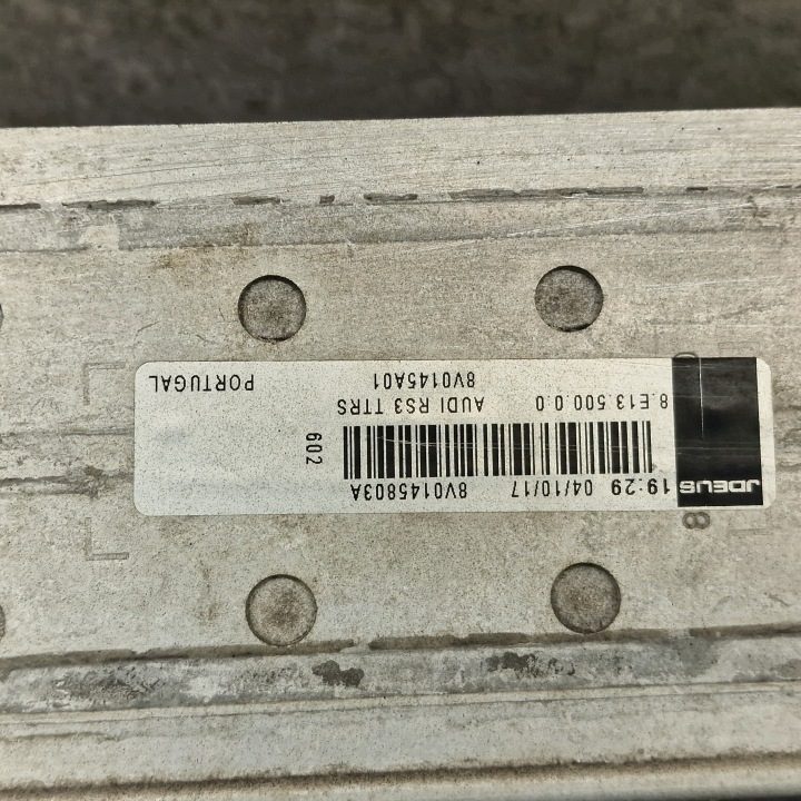 Комплект радиаторов интеркулер вентиляторы RS3 8Y 8V TT RS FV RSQ3 83A 2.5TFSI, фото 13