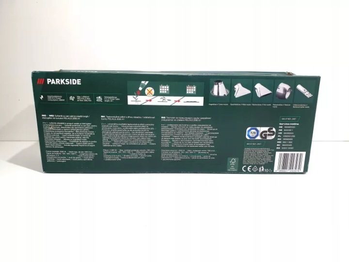 PARKSIDE PELHLG 2000 A1 Термофен wypalarka для chwastów длинный ручка 2w1, фото 2