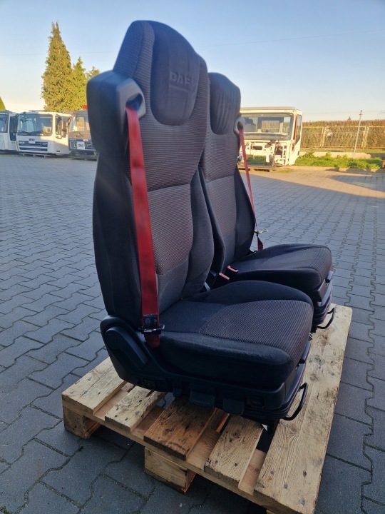 Сиденье Правое Пассажира DAF LF Euro 6 Пневматическое + РЕМЕНЬ 45 / 55, фото 3