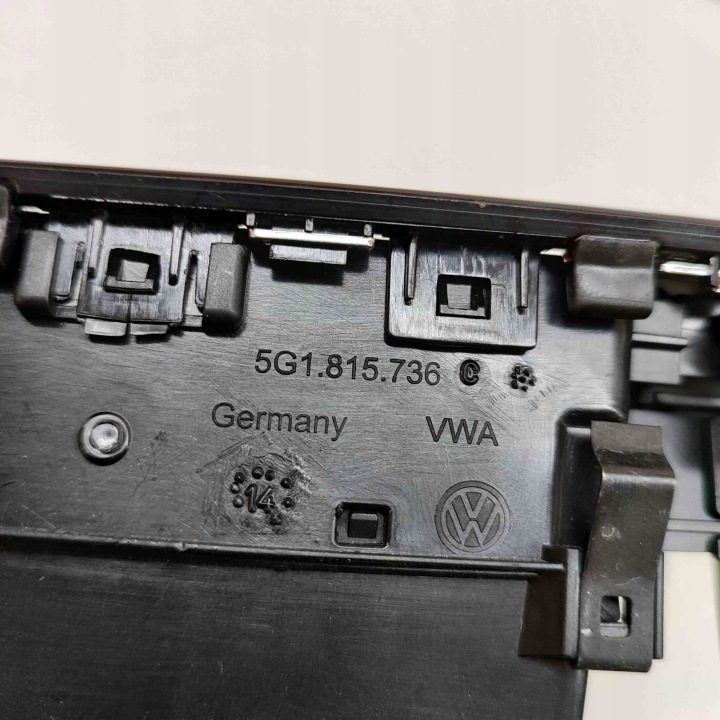 Решетка воздухозаборника торпедо VW GOLF VII (5G1, BQ1, BE1, BE2), фото 8