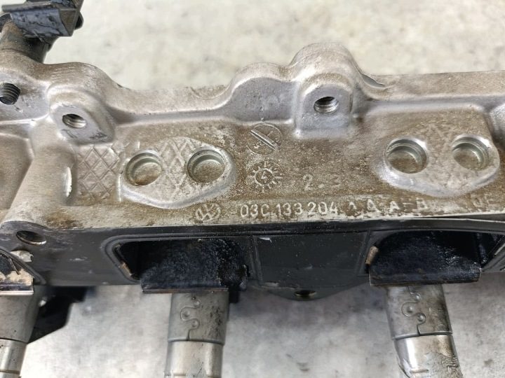 ТОПЛИВНАЯ РАМПА БЕНЗИН VW GOLF V 03C133204AA 03C906036A BOSCH 1.4 FSI, фото 7