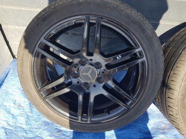 MERCEDES W204 W207 W212 КОЛЕСА ЛИТЫЕ ДИСКИ AMG 17'', фото 2