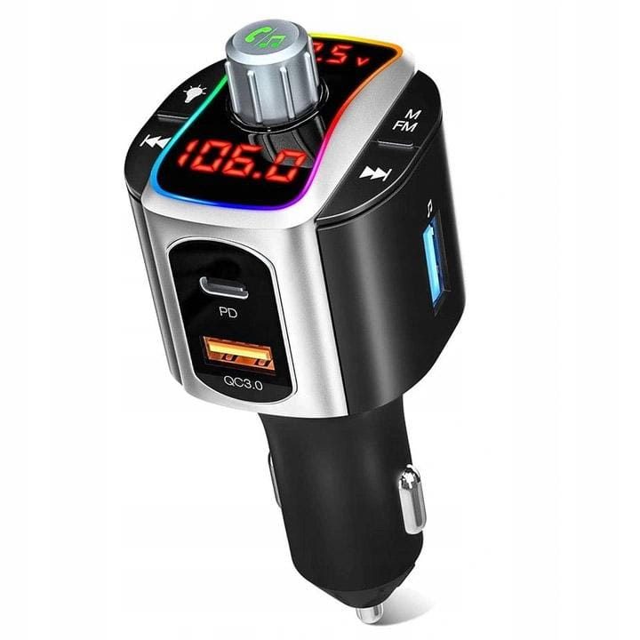 Transmiter FM Bluetooth комплект громкоговорящий FME2, фото 5