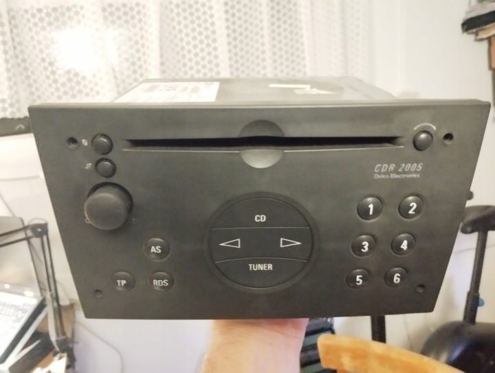 Автомагнитола Opel CDR2005 2-DIN, фото 1