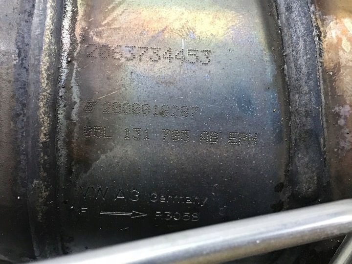 VW TIGUAN III 2025 2.0TDI AUDI SKODA КАТАЛИЗАТОР DPF 05L131606B 05L131705AB, фото 3