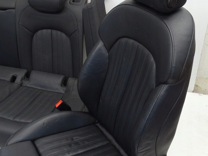 Компл. сиденья диван обивка кожа Audi A7 4G 4G8 S-Line электрическая с подогревом, фото 4