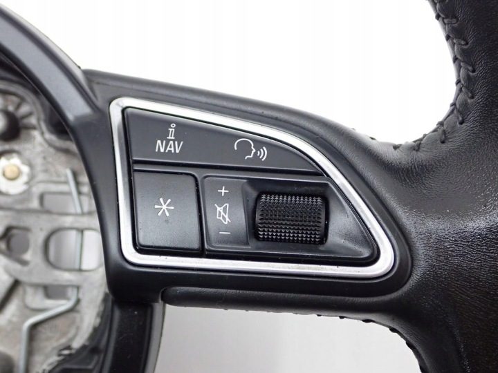 РУЛЬ МУЛЬТИФУНКЦИОНАЛЬНЫЙ КОЖА 616430600E 4G0419091R AUDI A1 8X 14 г., фото 3