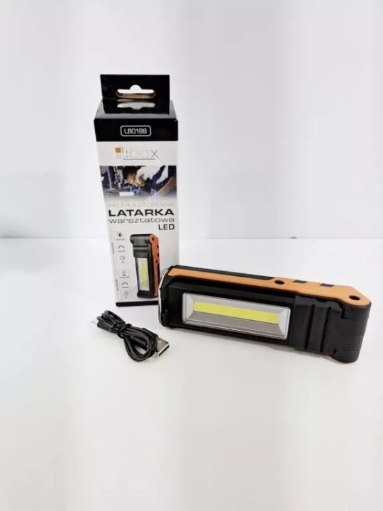 Фонарик гаражный аккумуляторный Libox LB0188 LED, фото 1