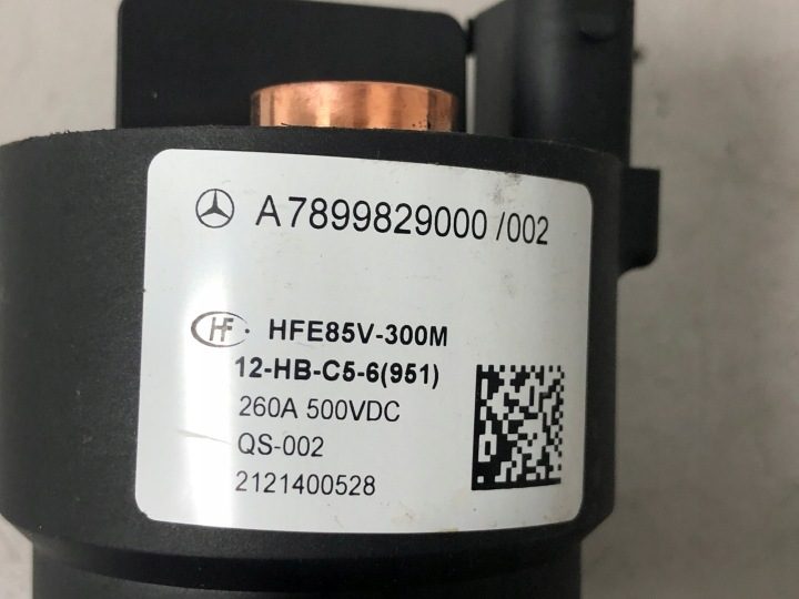 Kontaktor wejściowy релейный 260A 500VDC Mercedes EQS 450+, фото 5