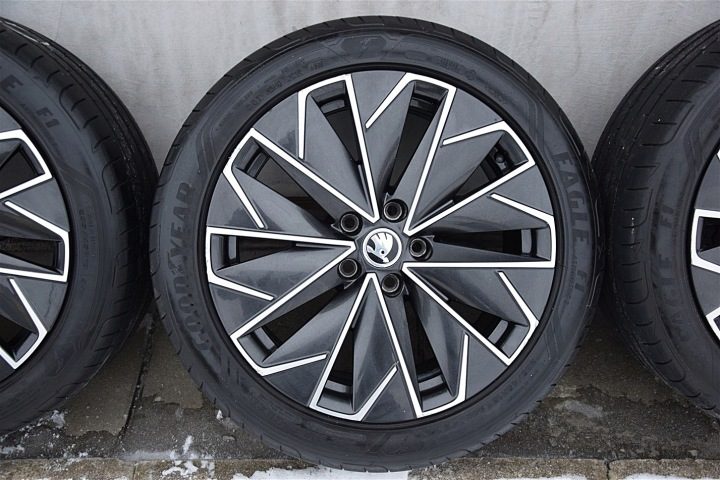 КОЛЕСА ЛИТЫЕ ДИСКИ PROPUS SKODA 235/45/18 3V0601025B, фото 3