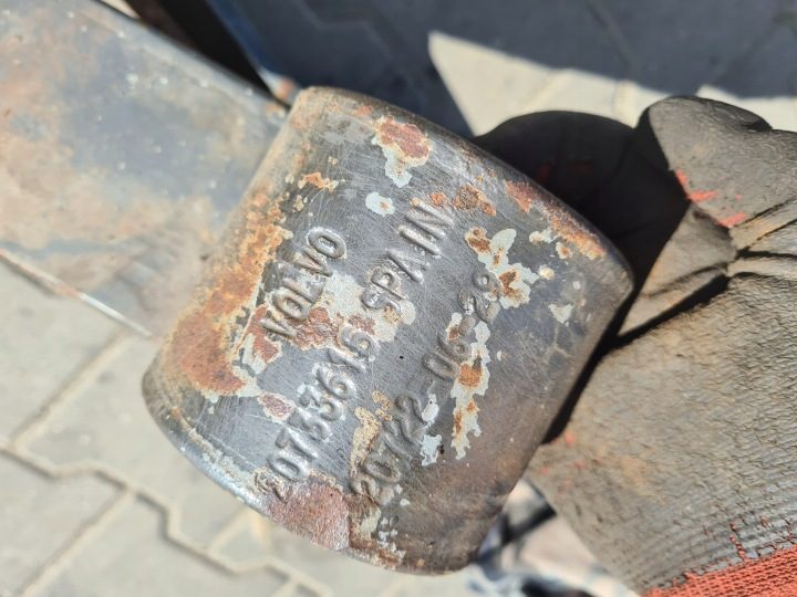 РЕССОРА ПЕРЕДНЯЯ 2 ЛИСТА 9 см VOLVO FE 06- EURO 5, фото 4