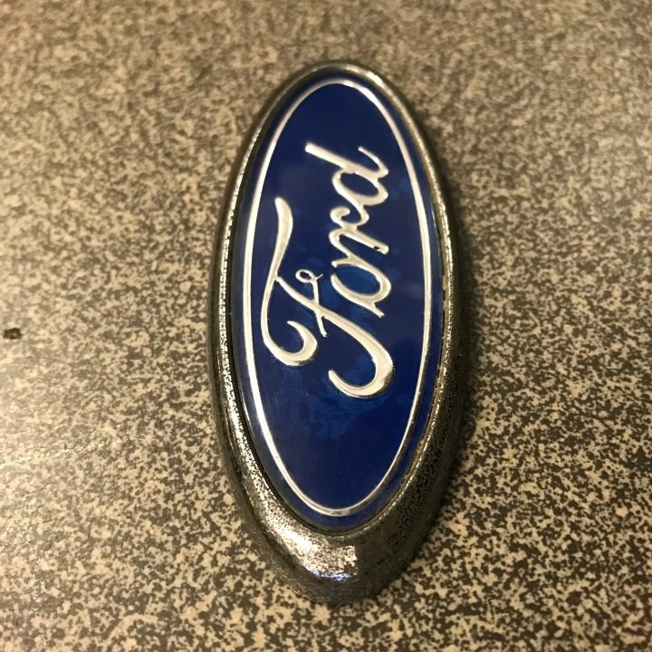FORD ЗНАЧОК ЭМБЛЕМА ЛОГОТИП 90x35mm, фото 3