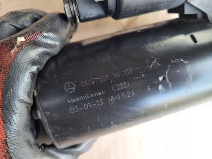 СТАРТЕР MERCEDES A КЛАСС W168 A170 1.7 CDI 0051511601, фото 4