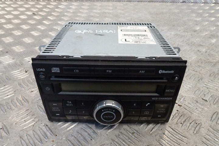 NISSAN QASHQAI J10 МАГНИТОЛА CD BLUETOOTH 07-, фото 1