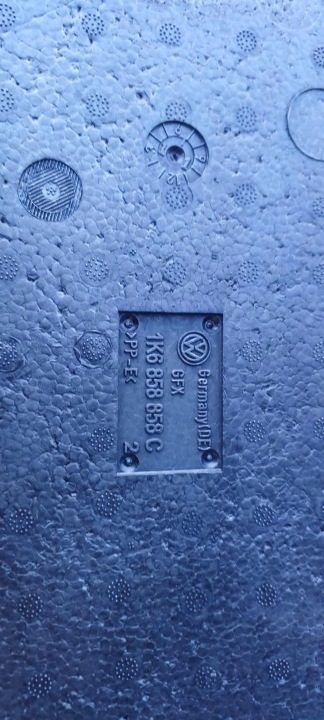 VW GOLF V VI ПЕНОПЛАСТ БАГАЖНИКА КОМПЛЕКТ 1K6858857B 1K6858858C, фото 4