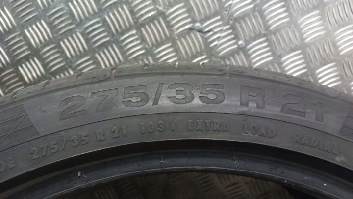 4× Шина летняя Continental SportContact 6 265/35R20 99 Y защита диска, усилитель (XL), фото 5