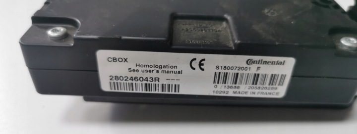 Блок управления навигации Cbox OE 280246043R Renault Scenic III, фото 5