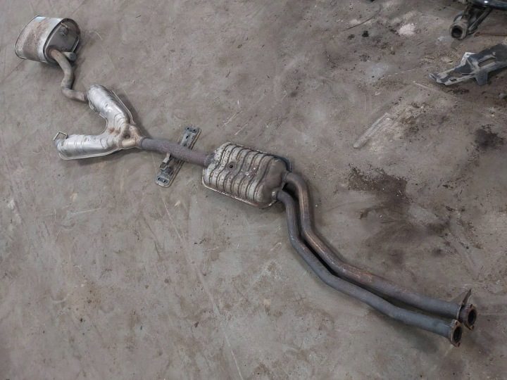 ГЛУШИТЕЛЬ ЗАДНИЙ + СРЕДНИЙ BMW E39 520i 2.0 24V 1437650, фото 2