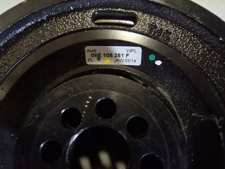 Volkswagen OE 06E105251F шкив, коленвал, фото 2