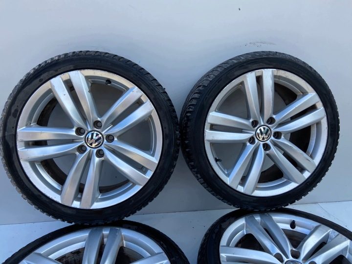 ДИСКИ КОЛЕСА VW PASSAT B7 R-LINE R18 8JX18'' ET44 3AA601025H 5 ШТУК, фото 3