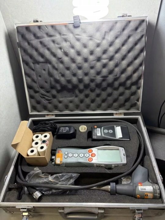 ANALIZATOR ВЫХЛОПНЫХ ГАЗОВ TESTO 327-1 + ЗОНД + ПРИНТЕР TESTO PRINTER 0554 0549, фото 1