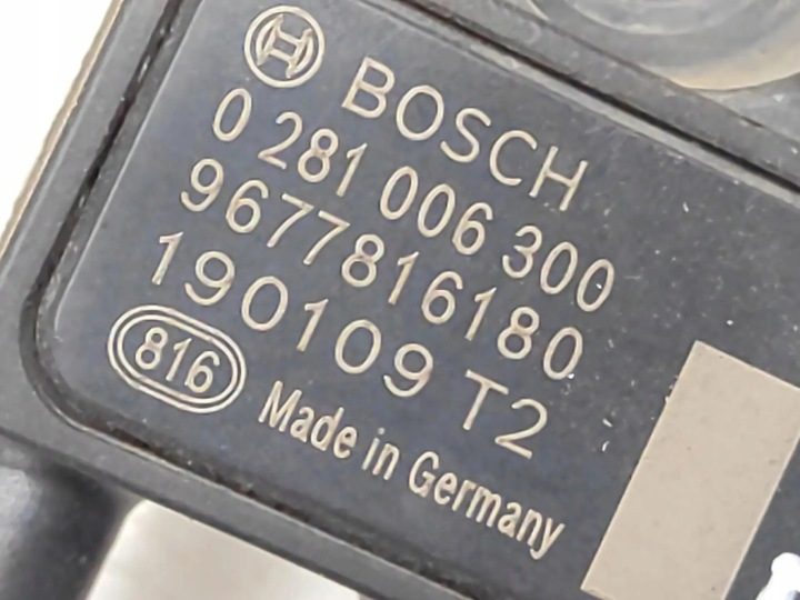 Датчик MAP Peugeot 5008 II (MC, MJ, MR, M4) 9677816180 1.5L дизель 96 квт, фото 3