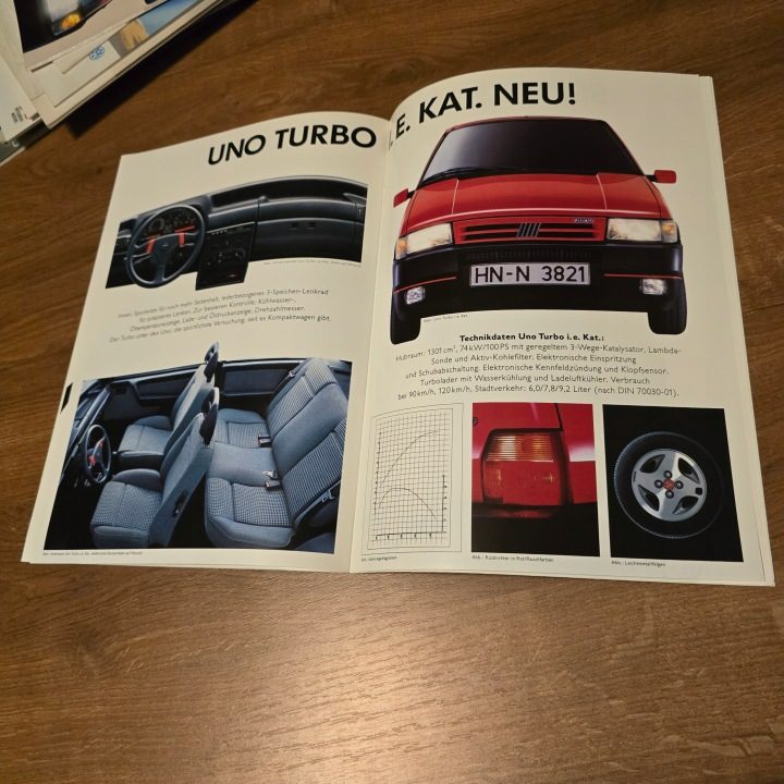 Fiat Uno też Uno Турбо 1990, фото 2