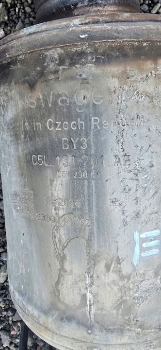 ВЫХЛОПНАЯ СИСТЕМА КАТАЛИЗАТОР DPF VW TIGUAN 05L131701AD 05L131701AE, фото 3