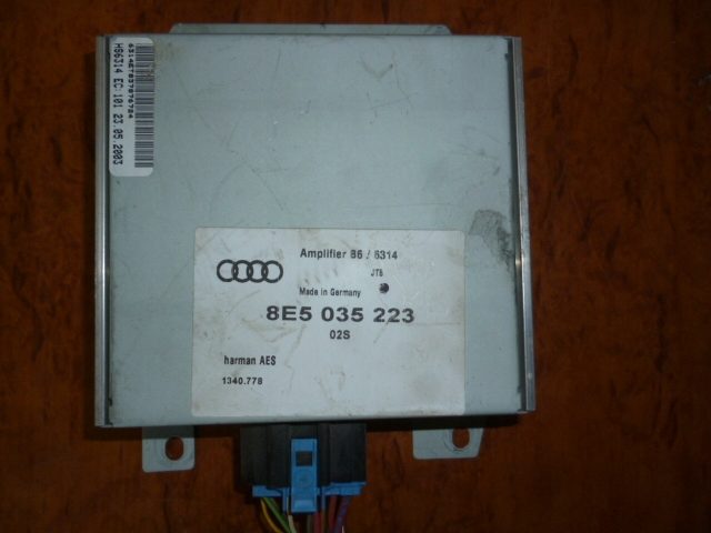 Усилитель аудио Amplifier Audi A4 B6 B7 8E5035223, фото 1