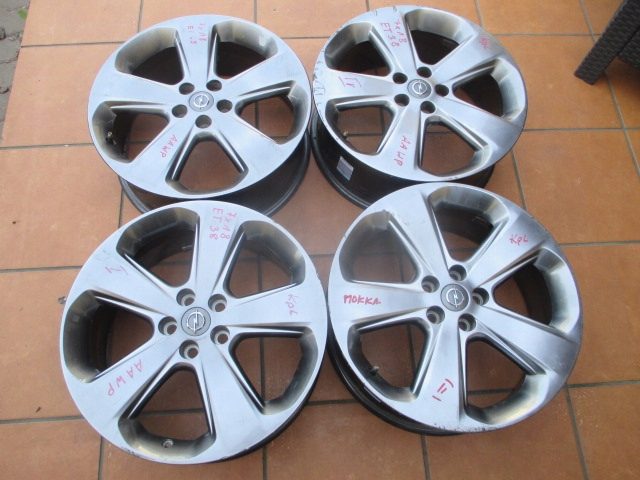 4× Литой диск Opel OE MOKKA AAWP 7.0" x 18" 5x105 ET 38, фото 2