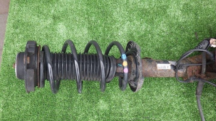 СТОЙКА АМОРТИЗАТОР ПРУЖИНА ПРАВАЯ ПЕРЕДНЯЯ VW EOS 2.0 FSI 1T0413031DP, фото 3