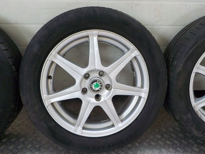 Skoda колеса диски 4 шт. комплект 215/55/17, фото 4