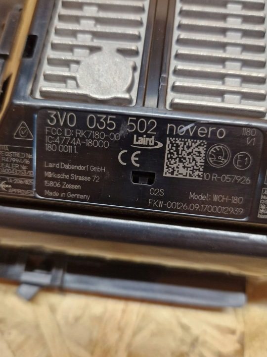 Пепельница передняя Skoda Superb B8 (3V) 3V0035502, фото 4